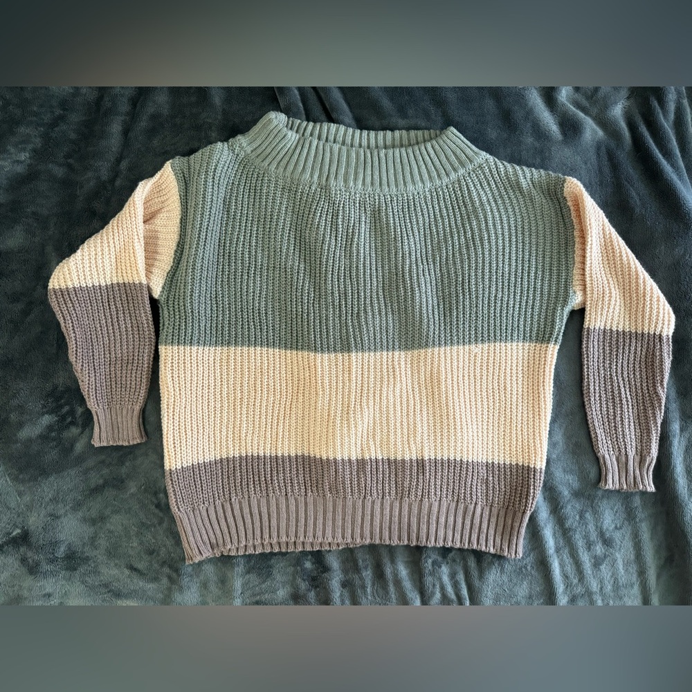 Striped Oversized Sweater